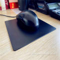 Folha de policarbonato preta fosca mouse pad preto